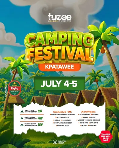Camping Festival — Kpatawee (July edition)